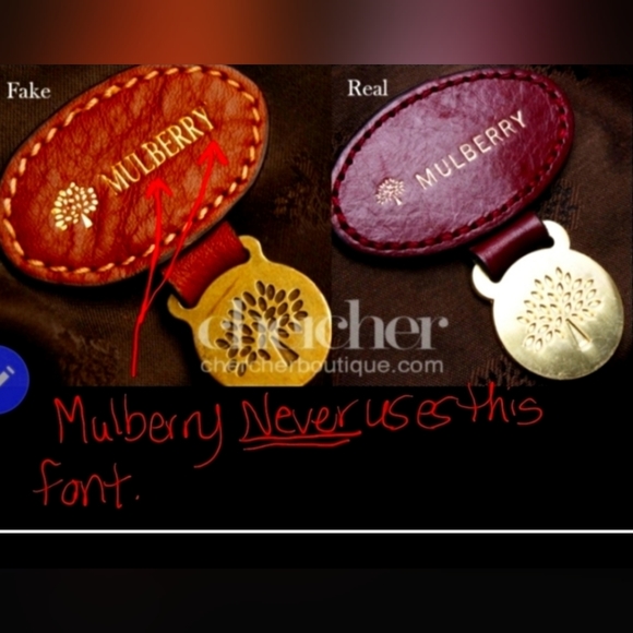 Authenticating Mulberry bags - Picture 7 of 7